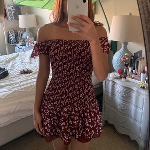 Zara mini off shoulder dress